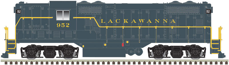 EMD GP7 Phase I w/Torpedo Tube Air Tanks w/DCC - Master(R) -- Delaware, Lackawanna & Western #955 (black)
