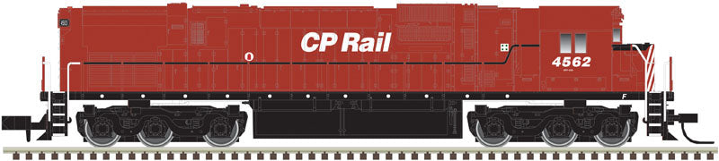 Alco C630 - Standard DC - Master(R) -- Canadian Pacific #4562 (Action Red, black, No Multimark)