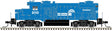 EMD GP20 - ESU LokSound and DCC - Master(TM) Gold -- Conrail 2102 (blue, white)
