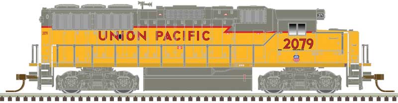 EMD GP60 - LokSound and DCC - Master(TM) Gold -- Union Pacific 2079 (yellow, red, gray)