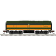 Alco FB1 - Standard DC - Master(R) Silver -- Great Northern #310B (Omaha Orange, Pullman Green, yellow)
