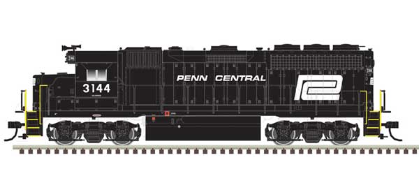EMD GP40 - LokSound and DCC - Master(R) Gold -- Penn Central 3166 (black, white)