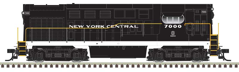 Fairbanks-Morse H16-44 - Sound and DCC - Master(R) Gold -- New York Central #7011 (black, white)