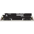 GE Dash 8-40C - Front & Rear Ditch Lights - LokSound & DCC - Master(R) -- Norfolk Southern #8709 (black, white)