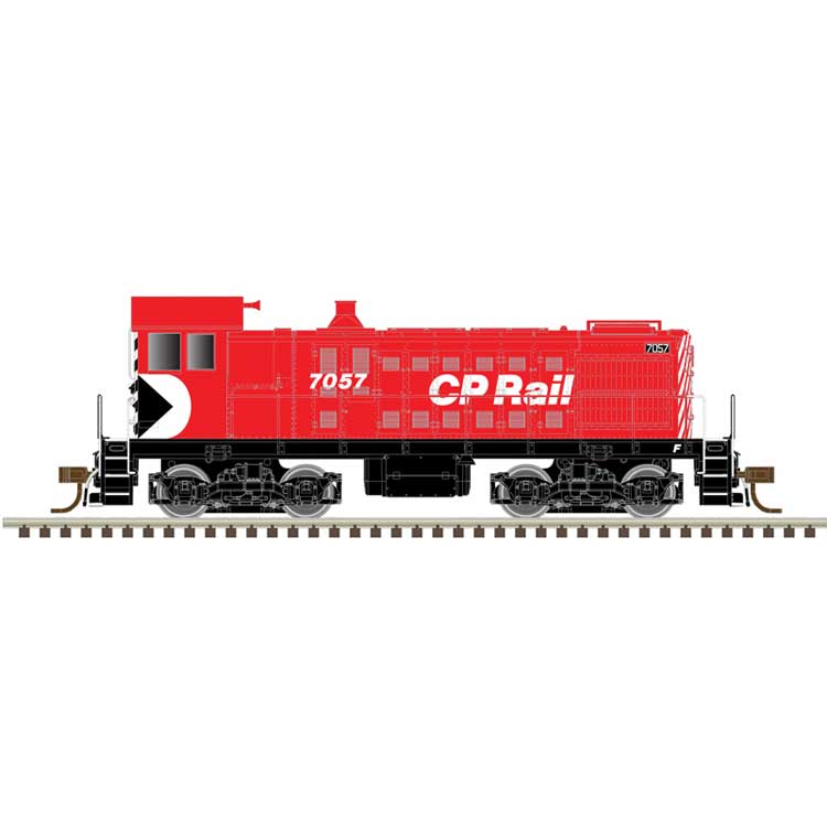Alco S2 w/LokSound & DCC - Master(R) -- Canadian Pacific #7020 (red, black, white)