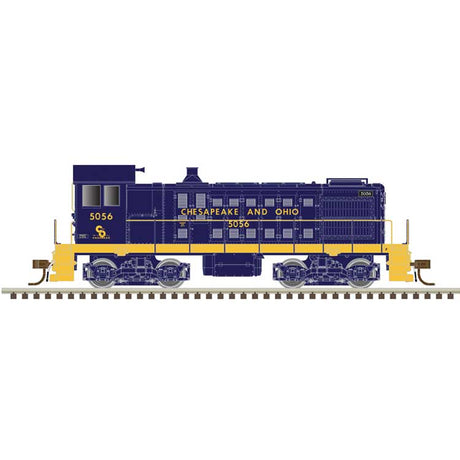Alco S2 w/LokSound & DCC - Master(R) -- Chesapeake & Ohio #9169 (blue, yellow)