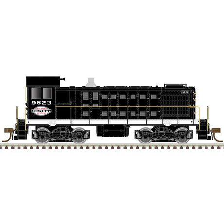 Alco S2 w/LokSound & DCC - Master(R) -- New York Central #9633 (black, white, red)
