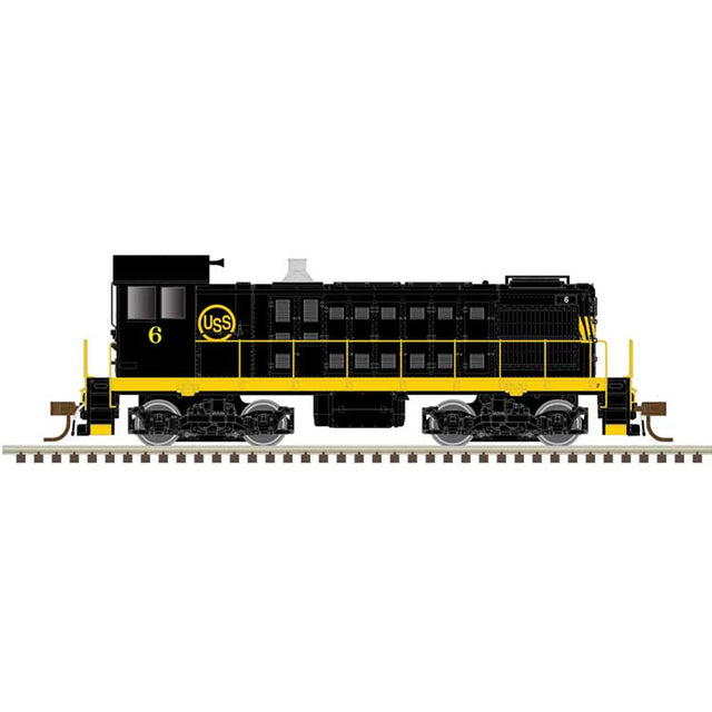 Alco S2 w/LokSound & DCC - Master(R) -- US Steel #5 (black, yellow)