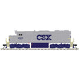 EMD SD35 Low Nose - LokSound and DCC - Master(R) Gold -- CSX #4519 (gray, blue)