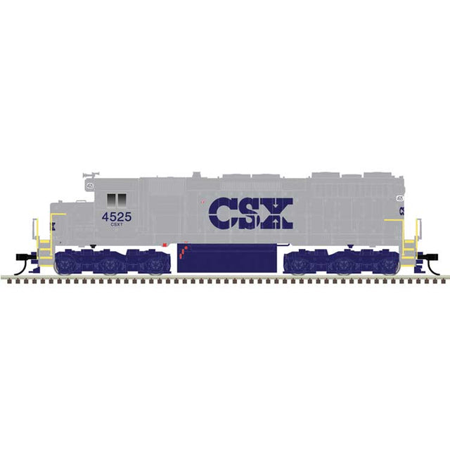 EMD SD35 Low Nose - LokSound and DCC - Master(R) Gold -- CSX #4519 (gray, blue)