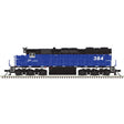 EMD SD35 Low Nose - LokSound and DCC - Master(R) Gold -- Great Lakes Central #386 (blue, black)