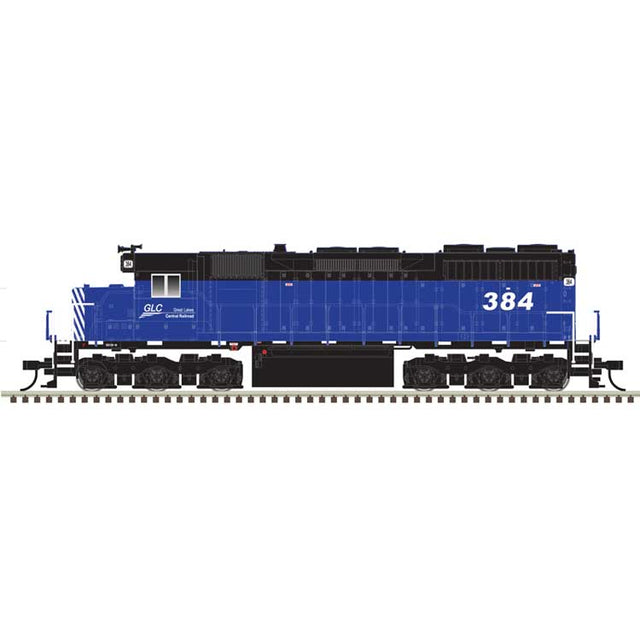 EMD SD35 Low Nose - LokSound and DCC - Master(R) Gold -- Great Lakes Central #386 (blue, black)