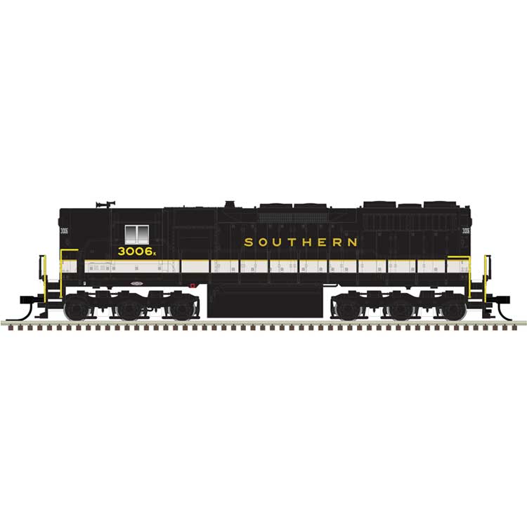 EMD SD35 High Nose - LokSound and DCC - Master(R) Gold -- Southern Railway #3030 (black, white)