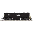 EMD SD35 High Nose - LokSound and DCC - Master(R) Gold -- Norfolk & Western #1504 (black, white)