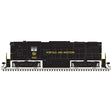Alco RS11 - Standard DC - Classic Silver -- Norfolk & Western #327 (black, white)