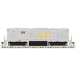 Alco RS11 - Standard DC - Classic Silver -- Louisville & Nashville #958 (gray, yellow)