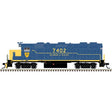 EMD GP39-2 Phase I - LokSound and DCC - Master(R) Gold -- Delaware & Hudson #7402 (blue, yellow)
