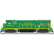GE U33/36B - Standard DC - Master(R) Silver -- Reading & Northern #3304 (green, yellow)