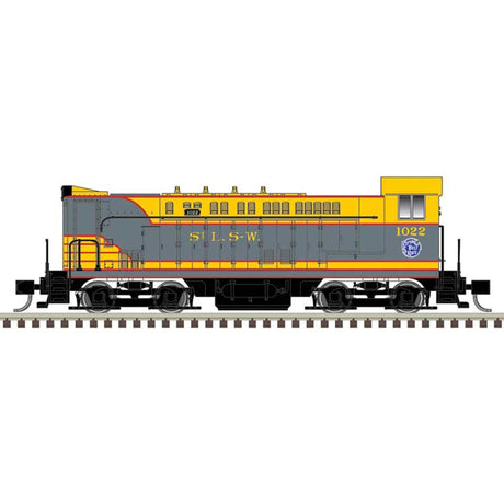 Baldwin VO1000 - Standard DC - Master(R) Silver -- Cotton Belt SSW #1022 (Early, gray, yellow, red)