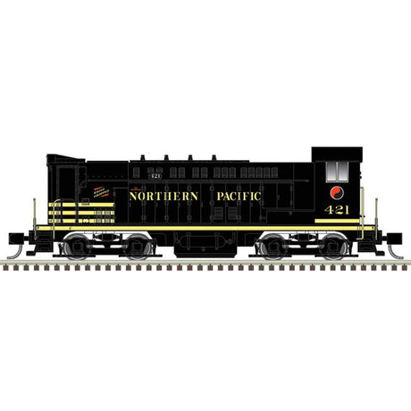 Baldwin VO1000 - Standard DC - Master(R) Silver -- Northern Pacific #415 (black, yellow)