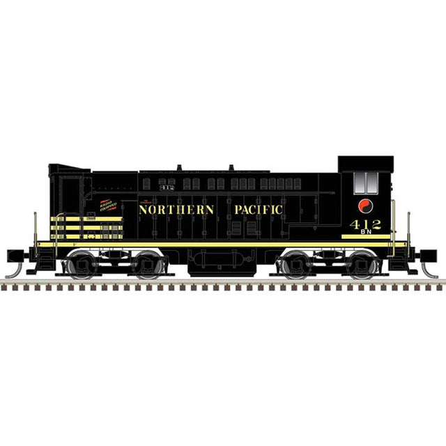 Baldwin VO1000 - LokSound and DCC - Master(R) Gold -- Burlington Northern #409 (Ex-NP Patch, black yellow)