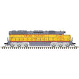 EMD SD45 Low Nose - Standard DC - Master(R) Silver -- Union Pacific #3622 (Armour Yellow, gray, red)
