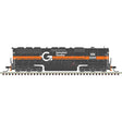 EMD SD45 High Nose - Sound and DCC - Master(R) Gold -- Guilford ST #686 (gray, orange)