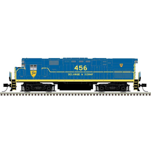 Alco C424 - Sound and DCC - Master(R) Gold -- Delaware & Hudson #451 (blue, yellow)