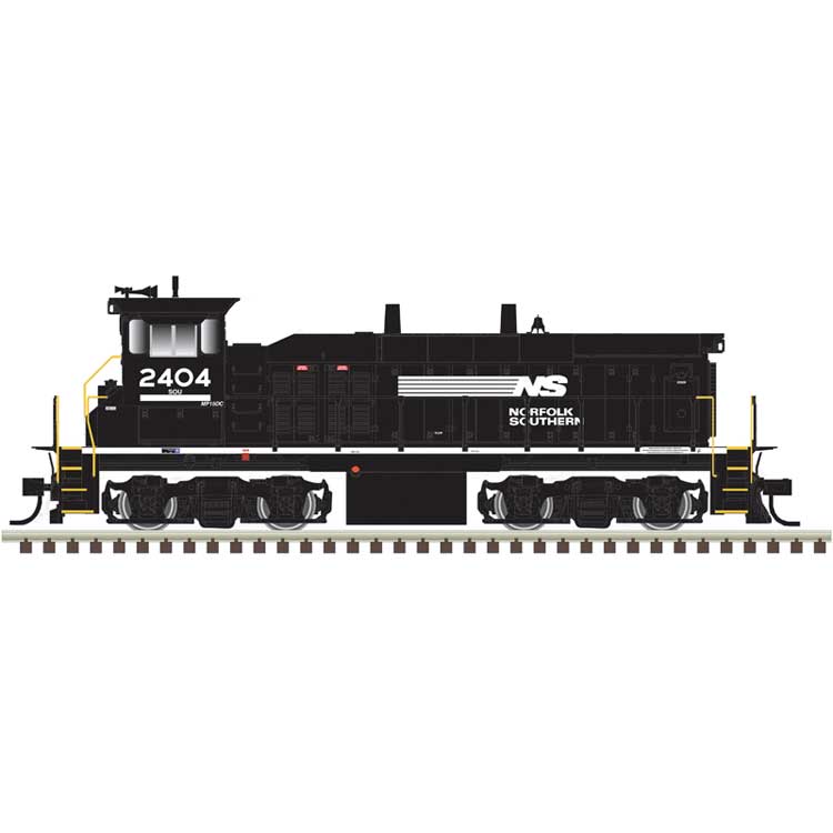 EMD MP15DC - Sound and DCC - Master(R) Gold -- Norfolk Southern #2378 (black, white)
