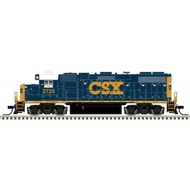 EMD GP38-2 Low Nose - Sound and DCC - Master Gold -- CSX #2729 (YN3, blue, yellow, white)