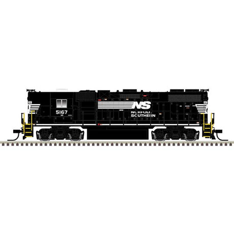 EMD GP38-2 High Nose - Sound and DCC - Master Gold -- Norfolk Southern #5121 (black, white)