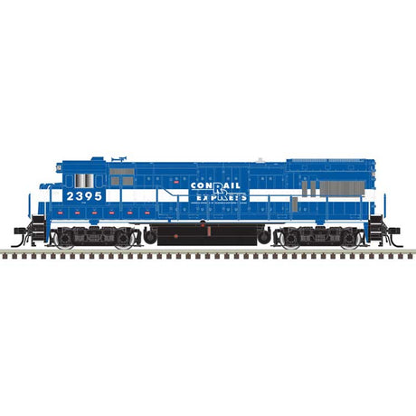 GE U23B - Sound and DCC - Master Gold -- Conrail Express RBMN #2395 (blue, white)