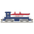 EMD SW9/1200 - Standard DC - Master(R) -- Pittsburg & Shawmut #1816 (red, white, blue)