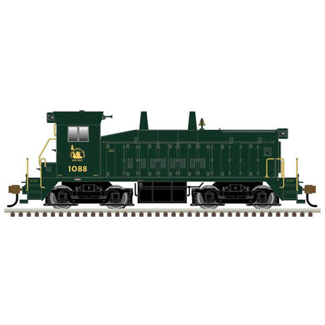 EMD SW9/1200 - LokSound and DCC - Master(R) -- Central Railroad of New Jersey #1091 (green, yellow)