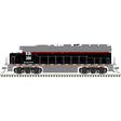EMD GP40 - LokSound and DCC - Master(R) -- Wheeling and Lake Erie #300 (black, gray, red, yellow)
