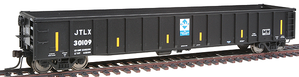 HO Atlas Master(R) Thrall 2743 Gondola -- David J. Joseph Company #30109 (black, white, yellow, blue)