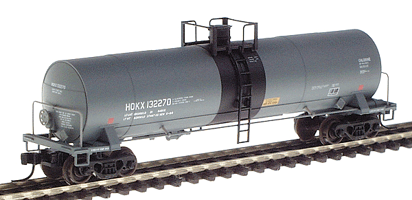 ACF 17,360 Gallon Insulated General Service Tank Car - Assembled -- Occidental #132270 (gray, black)