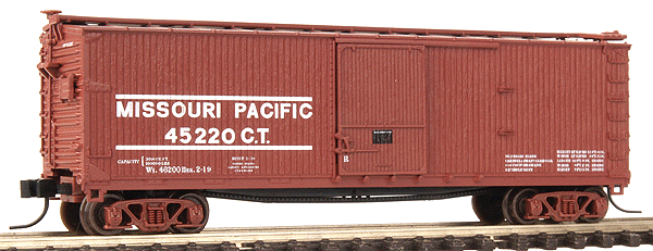USRA Double-Sheathed Boxcar -- Missouri Pacific #45220 (Boxcar Red, white)
