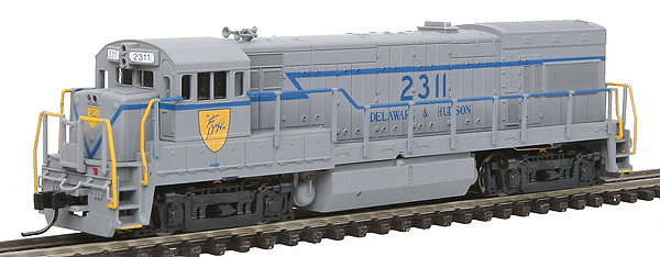 GE U23B - Standard DC - Master(R) -- Delaware & Hudson Gray Ghost #2311