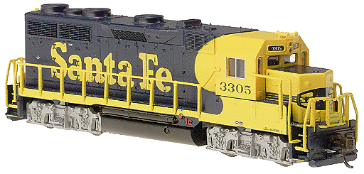 Diesel EMD GP35 Powered -- Atchison Topeka & Santa Fe #3305