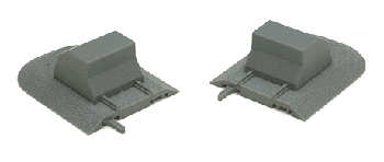 True-Track(R) Code 83 Track & Roadbed System -- Bumpers pkg(2)