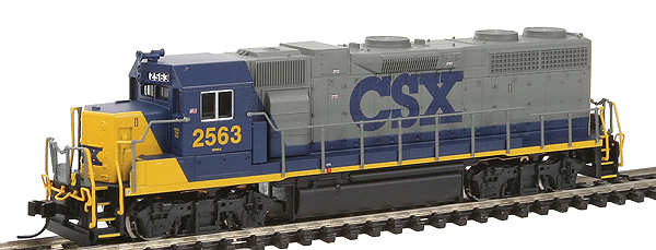EMD GP38-2 Low Nose w/DCC - Master(R) -- CSX #2563