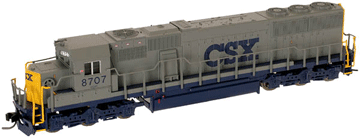 Diesel EMD SD60 Powered - No Decoder -- CSX Transportation #8707
