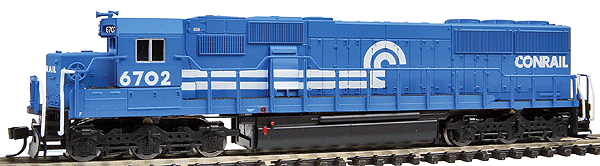 EMD SD50 - Standard DC - Master(R) -- Conrail #6702 (blue)