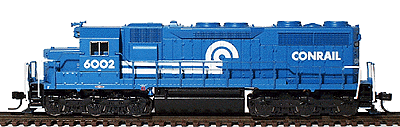 Diesel EMD SD35 Powered w/Decoder Low Nose -- Conrail