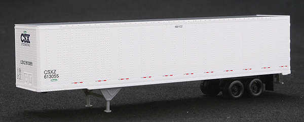 Atlas MasterLine(R) 48' Pines Trailer -- CSX Transportation #613055 (white, blue, black)