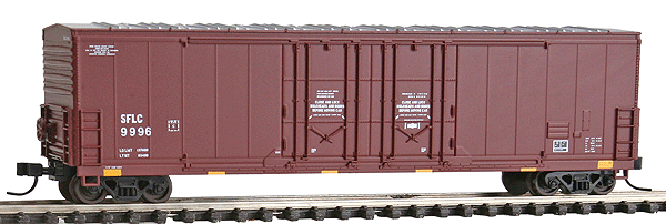 Atlas Master(R) Evans 53' Double Plug-Door Boxcar -- Burlington Northern Santa Fe #9996 (SFLC w/Conspicuity Stripes)