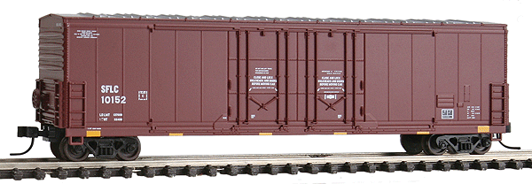 Atlas Master(R) Evans 53' Double Plug-Door Boxcar -- Burlington Northern Santa Fe #10152 (SFLC w/Conspicuity Stripes)