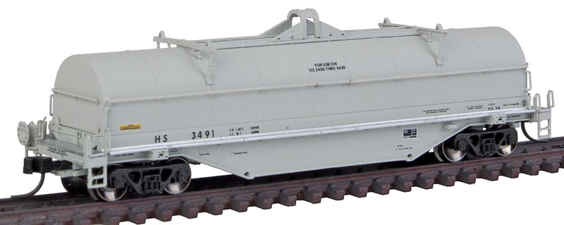 42' Coil Steel Car w/Fishbelly Side Sill - Ready to Run - Master(R) -- Chattahoochee Bay Railroad HS #3491 (gray)