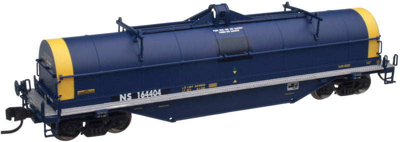 42' Coil Steel Car w/Fishbelly Side Sill - Ready to Run - Master(R) -- Norfolk Southern #164404 (blue, yellow)